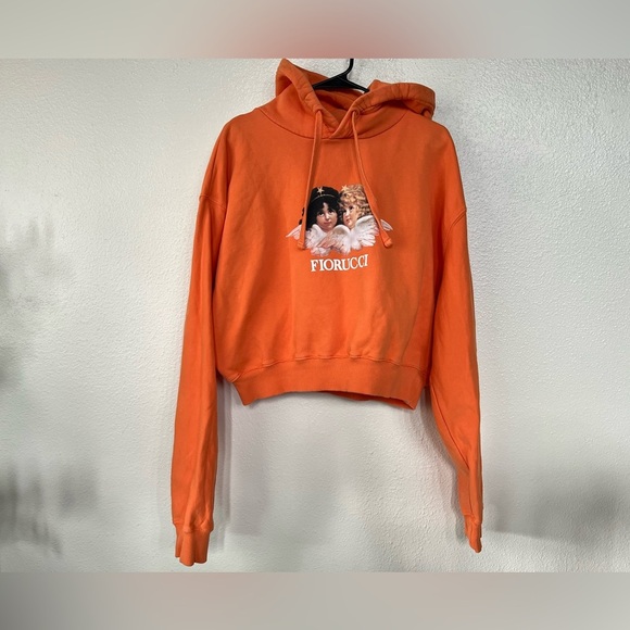 Fiorucci Orange Angel Hoodie - Picture 1 of 5